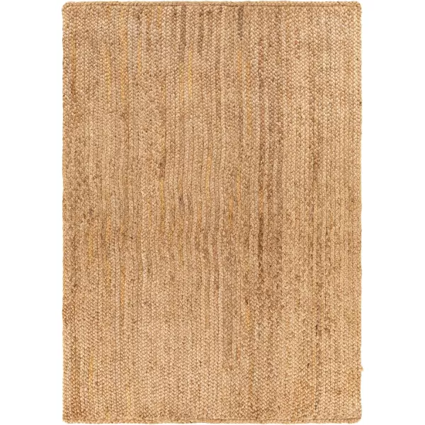 Artistic Weavers Loudon Braided Jute Area Rug5 x 76Tan10 x 14