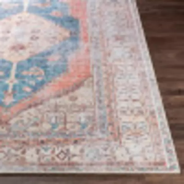 Artistic Weavers Luisa Area Rug 2 ft x 2 ft 11 in PeachNavyArtistic Weavers Luisa Area Rug 2 ft x 2 ft 11 in PeachNavy