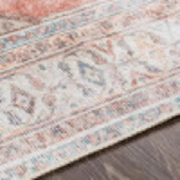 Artistic Weavers Luisa Area Rug 2 ft x 2 ft 11 in PeachNavyArtistic Weavers Luisa Area Rug 2 ft x 2 ft 11 in PeachNavy