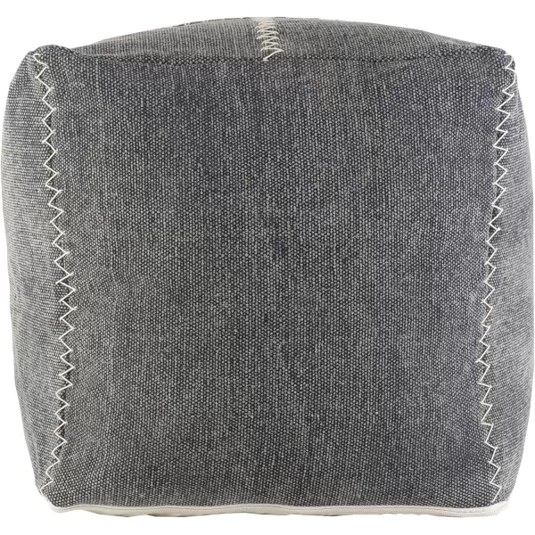 Artistic Weavers Luka Cottage Pouf 18 H x 18 W x 18 D Medium GrayArtistic Weavers Luka Cottage Pouf 18 H x 18 W x 18 D Medium Gray