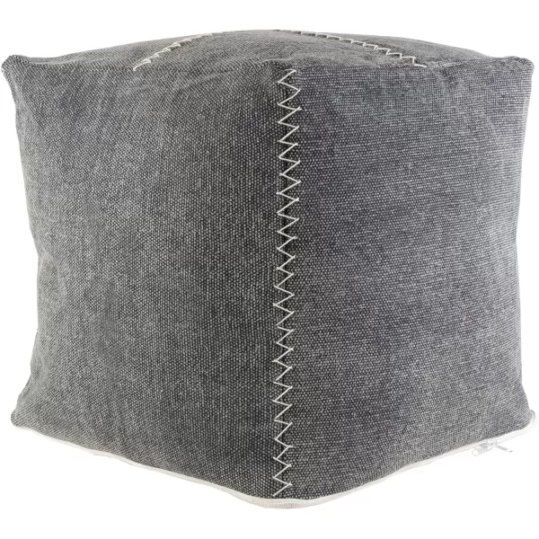 Artistic Weavers Luka Cottage Pouf 18 H x 18 W x 18 D Medium GrayArtistic Weavers Luka Cottage Pouf 18 H x 18 W x 18 D Medium Gray