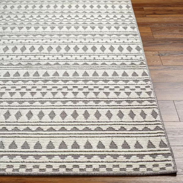 Artistic Weavers Lyna Geometric Washable Area Rug5 x 72Taupe2 x 210