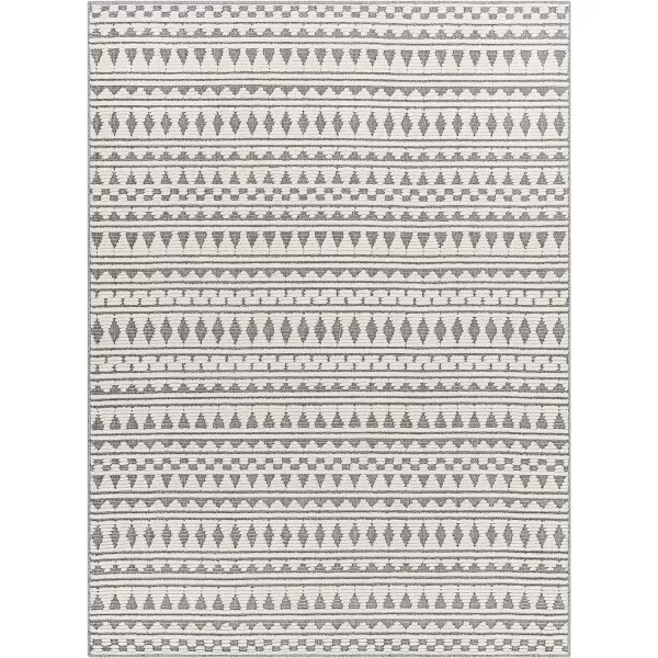 Artistic Weavers Lyna Geometric Washable Area Rug5 x 72Taupe2 x 210