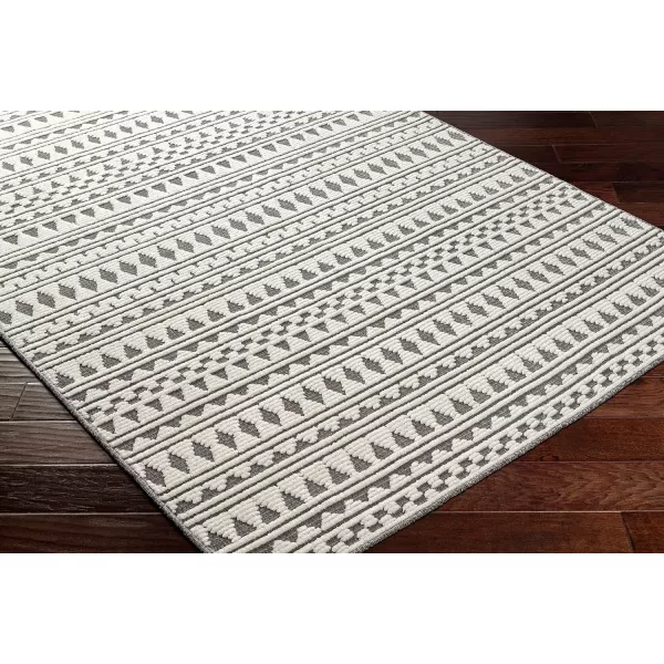 Artistic Weavers Lyna Geometric Washable Area Rug5 x 72Taupe33 x 5