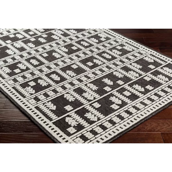 Artistic Weavers Lyna Modern Washable Area Rug5 x 72Charcoal2 x 210