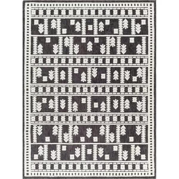 Artistic Weavers Lyna Modern Washable Area Rug5 x 72Charcoal2 x 210