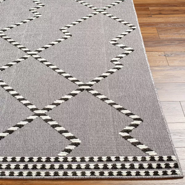 Artistic Weavers Lyna Modern Washable Rug5 x 72Gray2 x 210