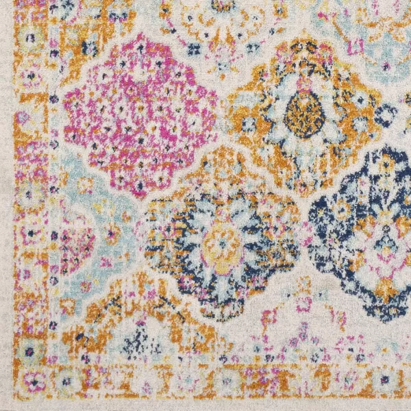 Artistic Weavers Lyria Area Rug 2 ft 7 in x 7 ft 3 in MustardPinkRectangular MustardPink 5 ft 3 in x 7 ft 3 in