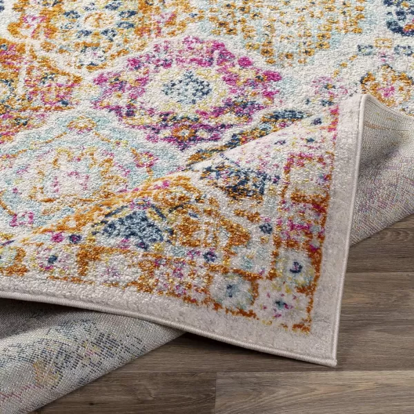 Artistic Weavers Lyria Area Rug 2 ft 7 in x 7 ft 3 in MustardPinkRectangular MustardPink 5 ft 3 in x 7 ft 3 in