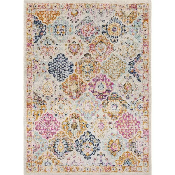 Artistic Weavers Lyria Area Rug 2 ft 7 in x 7 ft 3 in MustardPinkRectangular MustardPink 5 ft 3 in x 7 ft 3 in