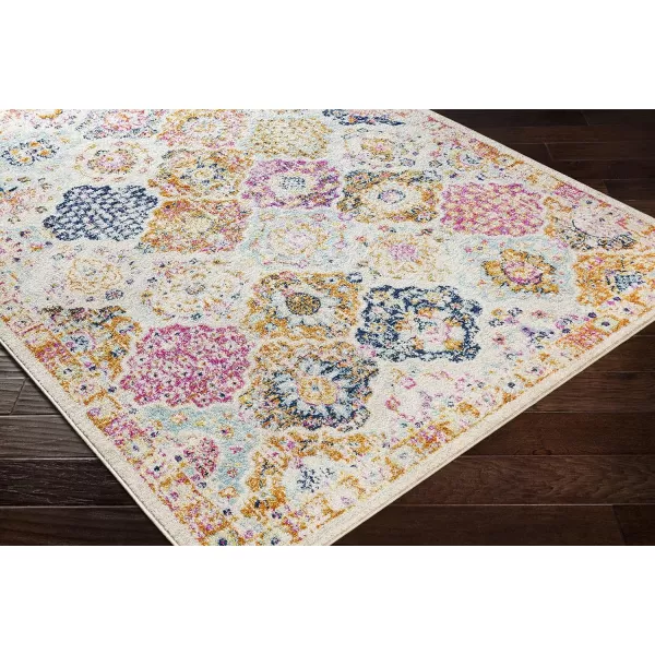 Artistic Weavers Lyria Area Rug 2 ft 7 in x 7 ft 3 in MustardPinkRectangular MustardPink 5 ft 3 in x 7 ft 3 in