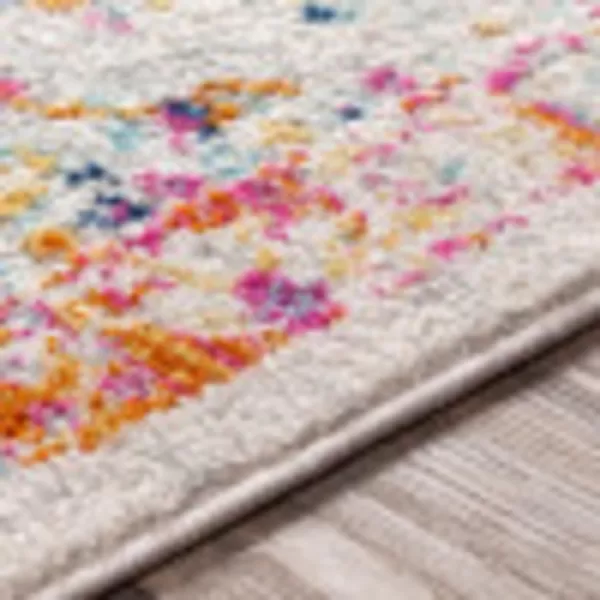 Artistic Weavers Lyria Area Rug 2 ft 7 in x 7 ft 3 in MustardPinkRound MustardPink 7 ft 10 in