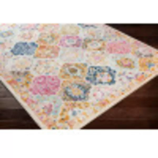 Artistic Weavers Lyria Area Rug 2 ft 7 in x 7 ft 3 in MustardPinkRound MustardPink 7 ft 10 in