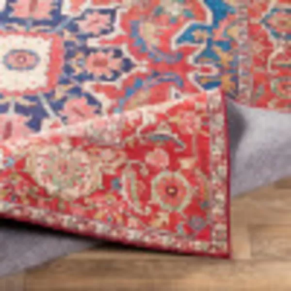 Artistic Weavers Lyyti Area Rug 5 x 76 5 ft x 7 ft 6 in Bright RedBlueBright RedBlue 2 ft 3 in x 3 ft 9 in