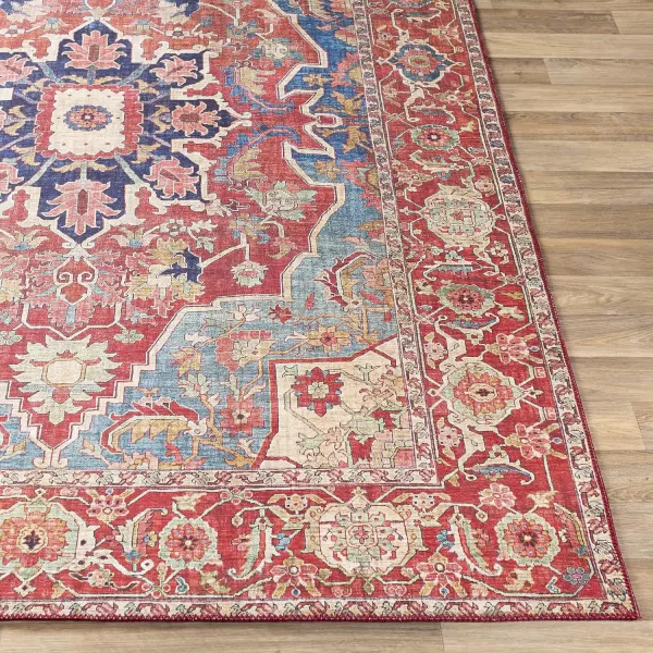 Artistic Weavers Lyyti Area Rug 5 x 76 5 ft x 7 ft 6 in Bright RedBlueBright RedBlue 5 ft x 7 ft 6 in