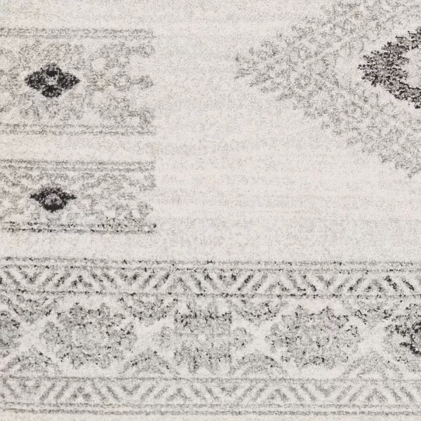 Artistic Weavers Maricruz Charcoal and Ivory BohemianGlobal 27 x 76 Area RugArtistic Weavers Maricruz Charcoal and Ivory BohemianGlobal 27 x 76 Area Rug