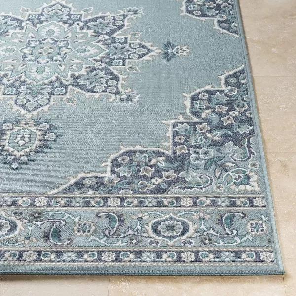 Artistic Weavers Maritza Medallion IndoorOutdoor Area Rug 53 x 77 BlueArtistic Weavers Maritza Medallion IndoorOutdoor Area Rug 53 x 77 Blue