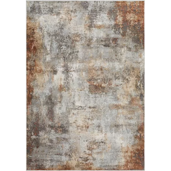 Artistic Weavers Marta Modern Abstract Area Rug 710 x 10 Burnt Orange53 x 7 Burnt Orange