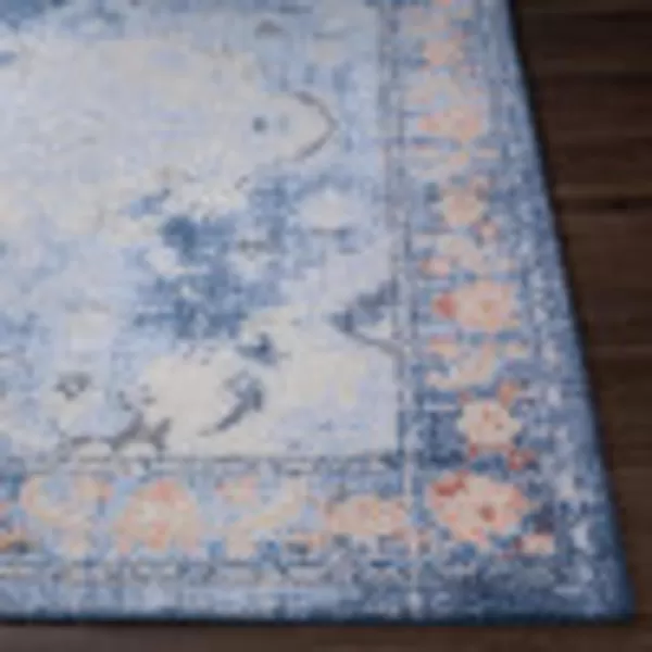 Artistic Weavers Martino Classic Medallion Area Rug53 x 73 BlueGray