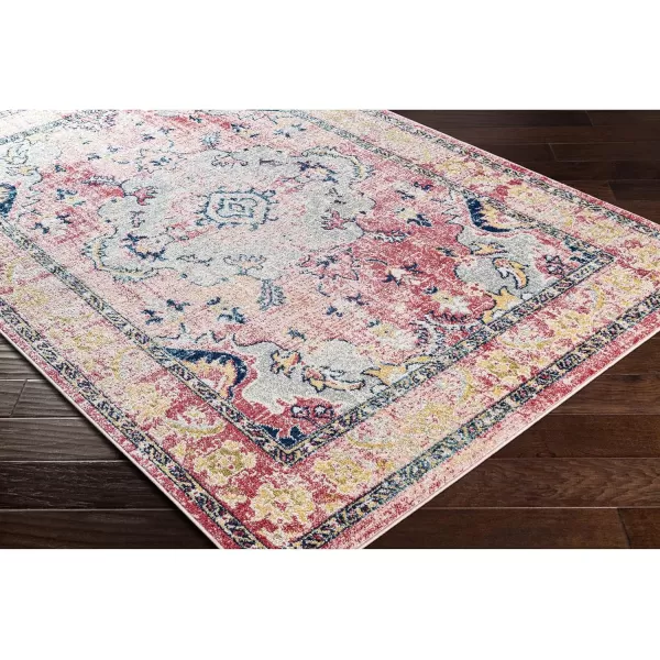 Artistic Weavers Martino Classic Medallion Area Rug53 x 73 Light Pink