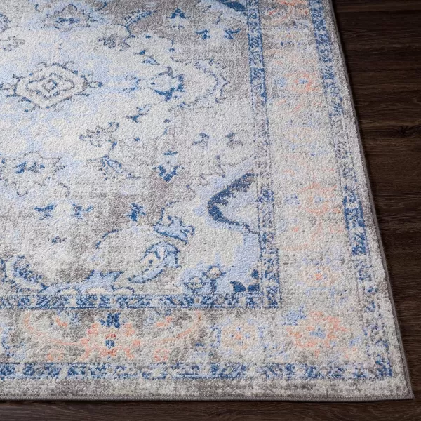 Artistic Weavers Martino Classic Medallion Area Rug53 x 73 Medium GrayBlue