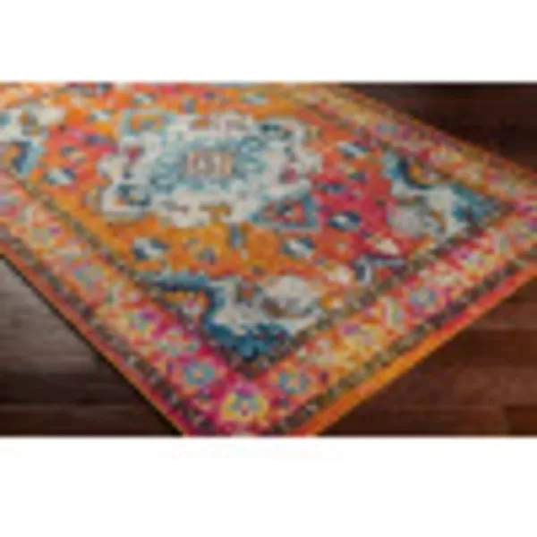 Artistic Weavers Martino Classic Medallion Area Rug53 x 73 YellowMulti