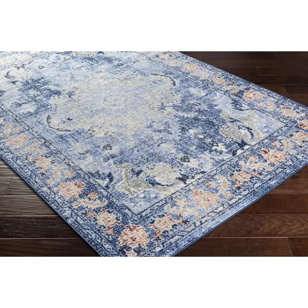 Artistic Weavers Martino Classic Medallion Area Rug67 x 9 BlueGray