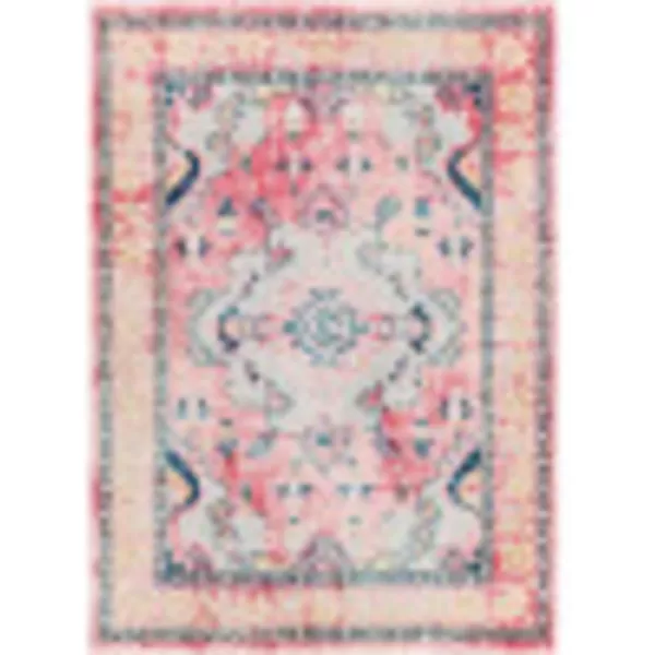 Artistic Weavers Martino Classic Medallion Area Rug67 x 9 Light Pink