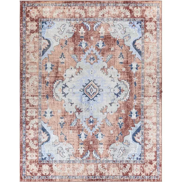 Artistic Weavers Martino Classic Medallion Area Rug710 x 103 Burnt Orange