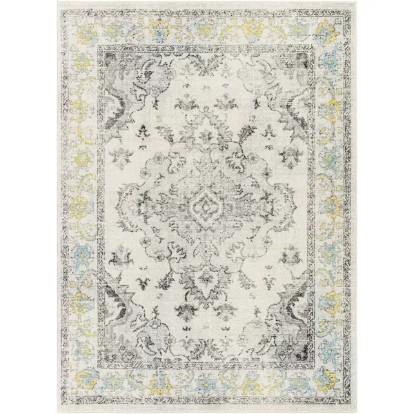 Artistic Weavers Martino Classic Medallion Area Rug710 x 103 Light Gray