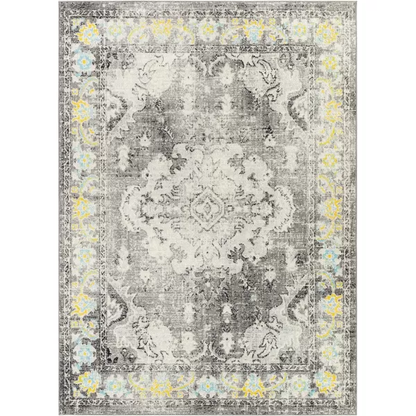 Artistic Weavers Martino Classic Medallion Area Rug710 x 103 Medium Gray