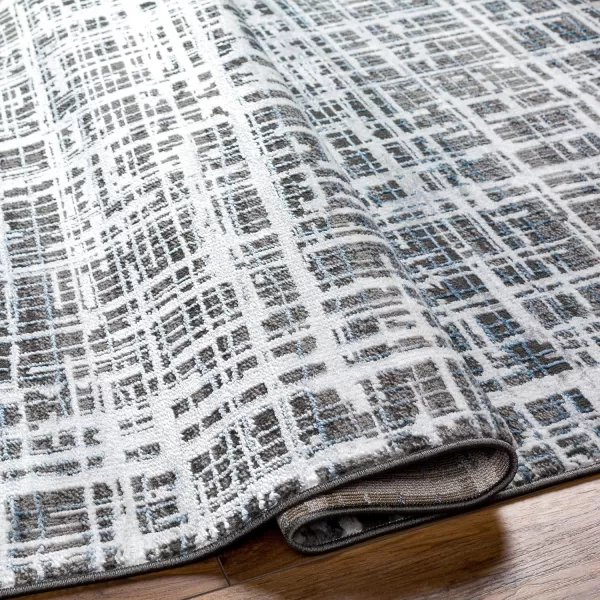 Artistic Weavers Marvel Distressed Modern Area Rug 53 x 73 BlueBlueCharcoal 2 x 3