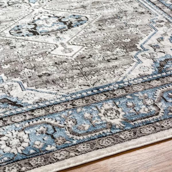 Artistic Weavers Marvel Vintage Oriental Area Rug 53 x 73 BlueBlueCharcoal 53 x 73