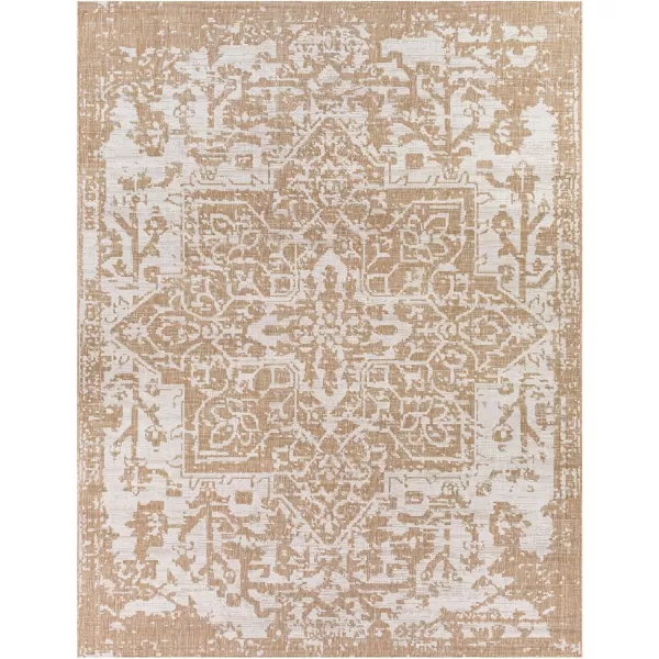 Artistic Weavers Masha Outdoor Traditional Area Rug10 x 14 Tan