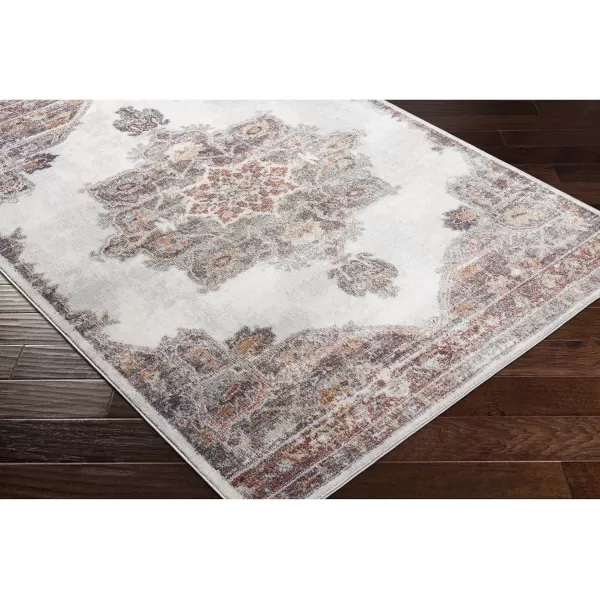 Artistic Weavers Mehrdad Traditional Floral Area 710 x 10 RustWhite53 x 7 RustWhite