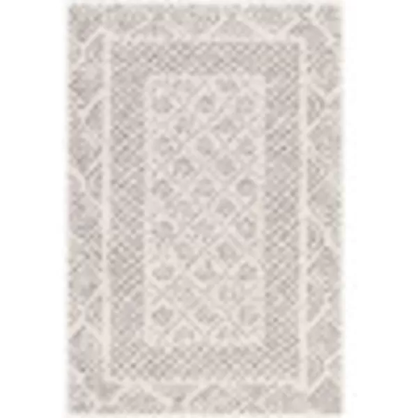 Artistic Weavers Melodie Boho Farmhouse Area Rug67 SquareBeigeBeigeCharcoal 10 x 14