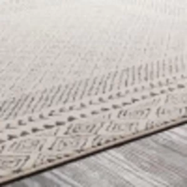 Artistic Weavers Melodie Boho Farmhouse Area Rug67 SquareBeigeBeigeCharcoal 710 x 102