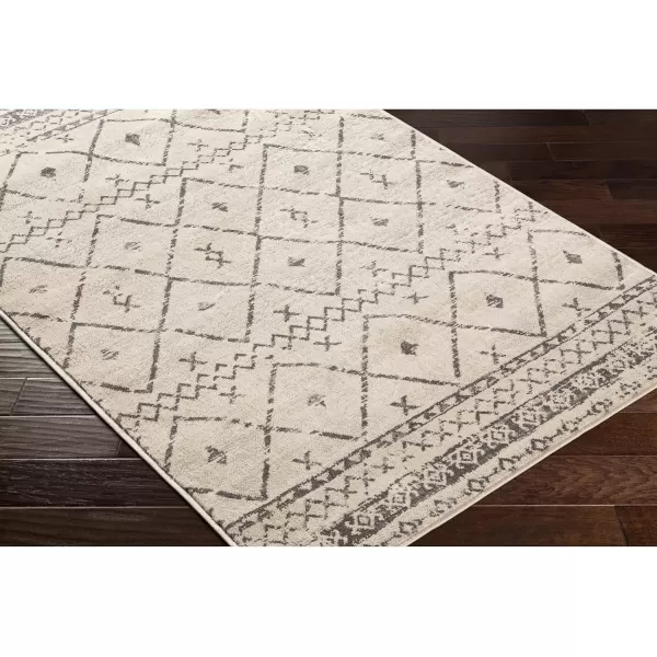 Artistic Weavers NELA Area Rug 67 Square WhiteWhite 2 x 3