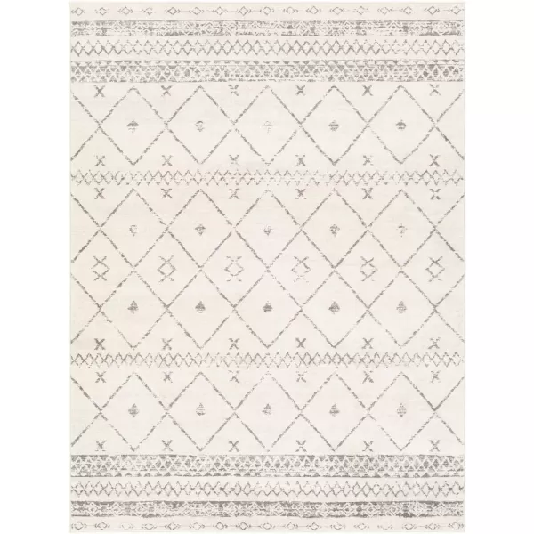 Artistic Weavers NELA Area Rug 67 Square WhiteWhite 2 x 3