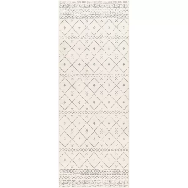 Artistic Weavers NELA Area Rug 67 Square WhiteWhite 27 x 73