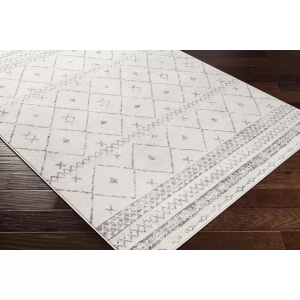 Artistic Weavers NELA Area Rug 67 Square WhiteWhite 67 Round