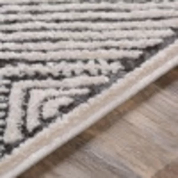 Artistic Weavers Nakomis Bohemian Moroccan Area Rug 53 x 73 BeigeMedium Gray2 x 211 BeigeMedium Gray