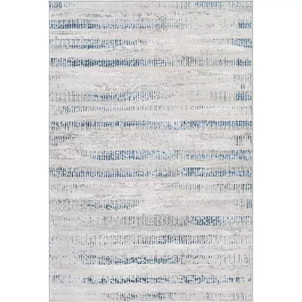 Artistic Weavers Nami Modern Striped Area Rug 52 x 7 Dark Blue52 x 7 Dark Blue