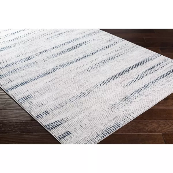 Artistic Weavers Nami Modern Striped Area Rug 52 x 7 Dark Blue52 x 7 Dark Blue