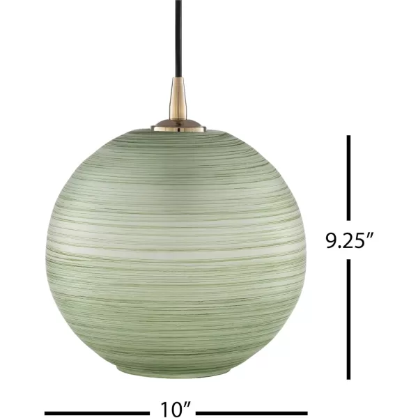 Artistic Weavers Nayvie 9 H x 10 W x 10 D Ceiling Light GreenArtistic Weavers Nayvie 9 H x 10 W x 10 D Ceiling Light Green