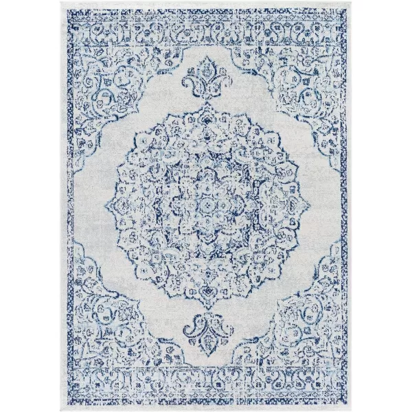 Artistic Weavers Nazneen Traditional Medallion Area Rug 53 x 73 BlueArtistic Weavers Nazneen Traditional Medallion Area Rug 53 x 73 Blue