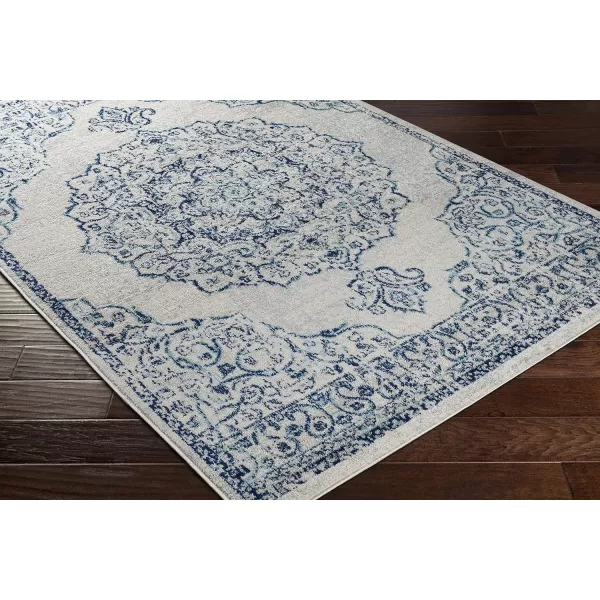 Artistic Weavers Nazneen Traditional Medallion Area Rug 53 x 73 BlueArtistic Weavers Nazneen Traditional Medallion Area Rug 53 x 73 Blue