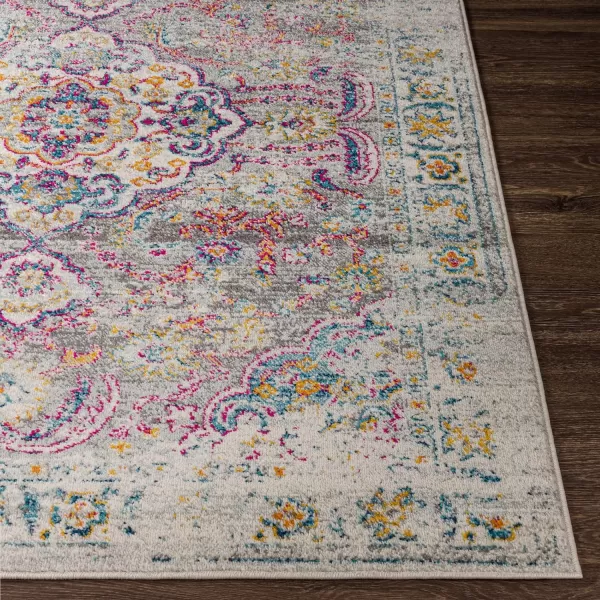 Artistic Weavers Neera Vintage Floral Area Rug 53 x 73 FuchsiaArtistic Weavers Neera Vintage Floral Area Rug 53 x 73 Fuchsia