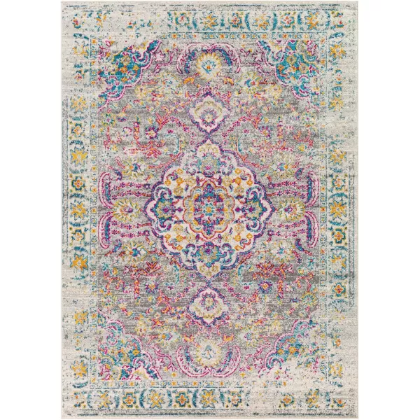 Artistic Weavers Neera Vintage Floral Area Rug 53 x 73 FuchsiaArtistic Weavers Neera Vintage Floral Area Rug 53 x 73 Fuchsia