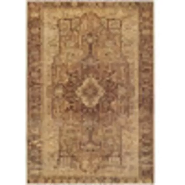 Artistic Weavers Nico Vintage Medallion Area Rug 710 x 102 Tan67 x 9